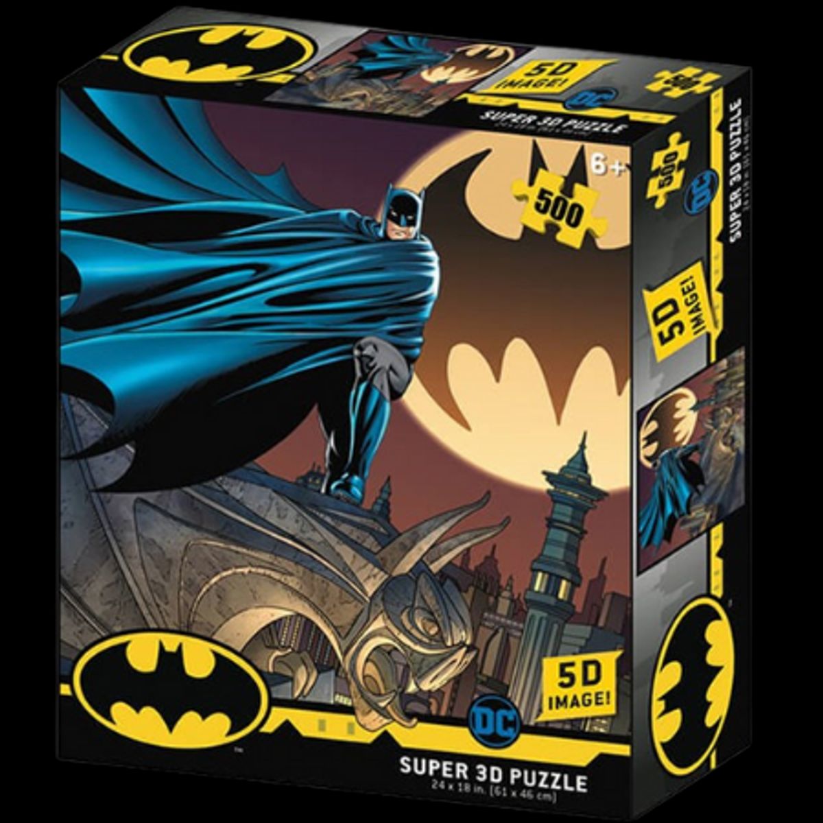 Batman Prime 3D Puslespil - 500 brikker