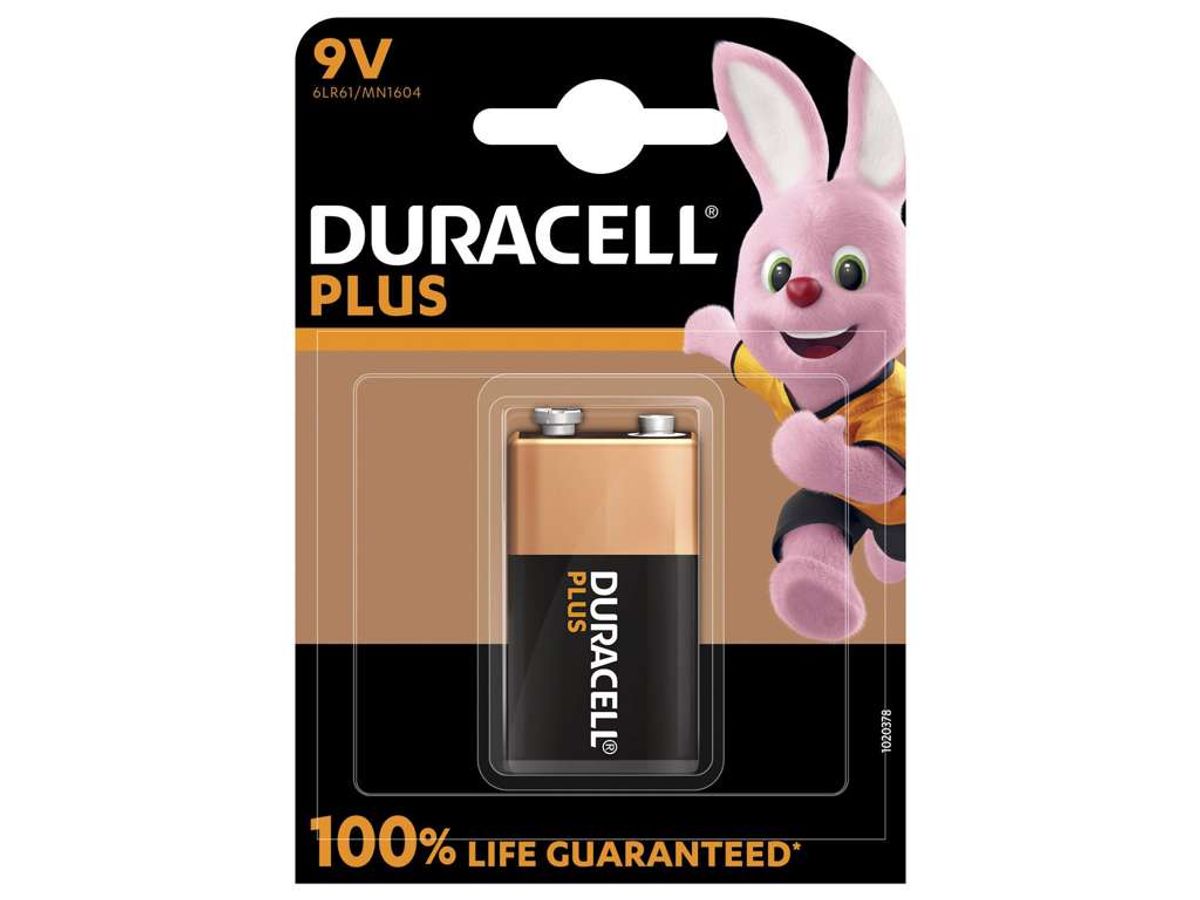 Batteri Duracel Plus Power 9V