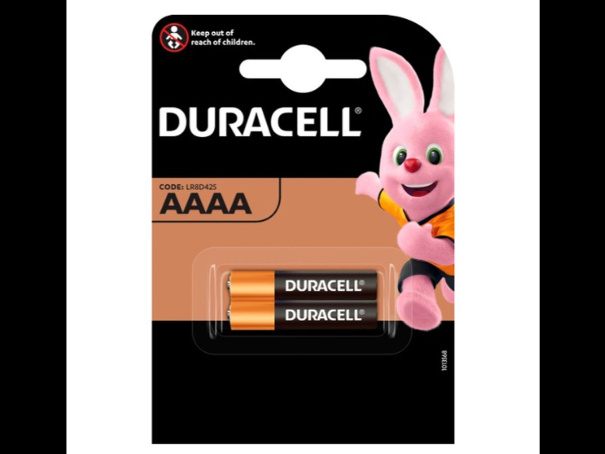 Batteri Duracell Aaaa Lr61 25 stk