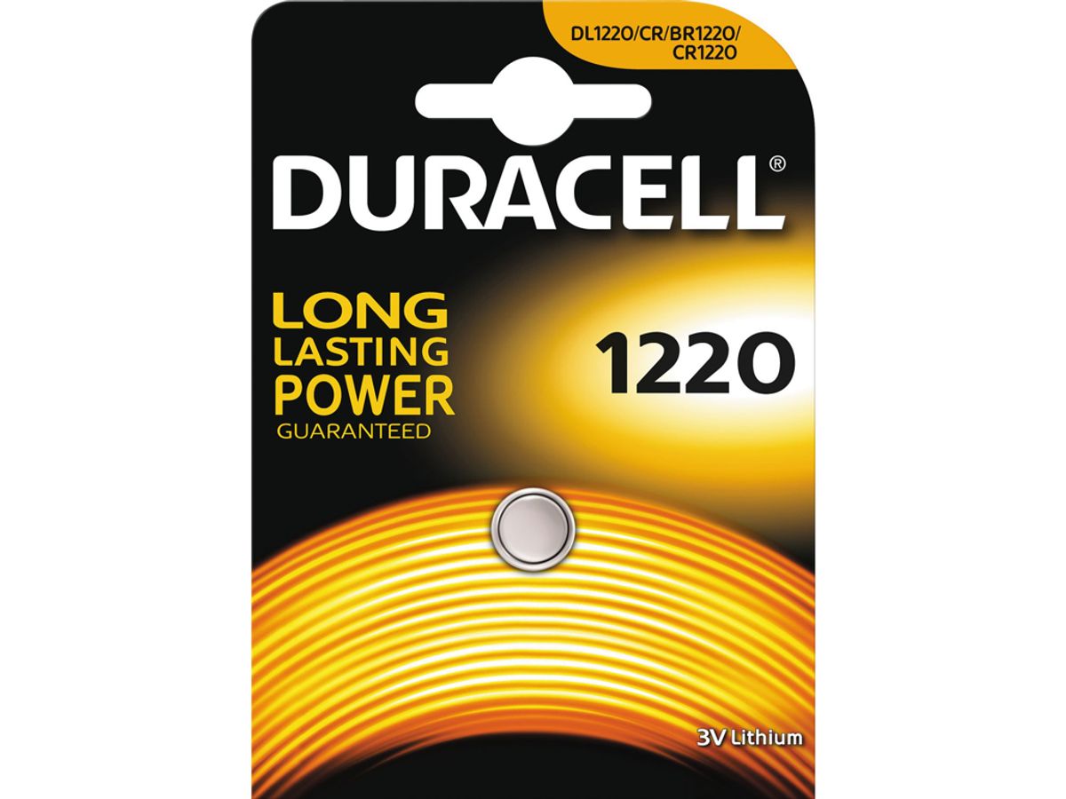 Batteri Duracell Cr1220