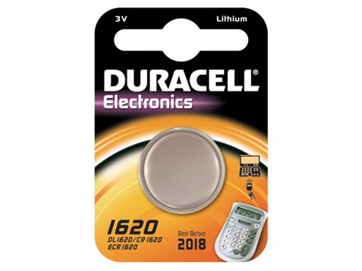 Batteri Duracell Cr1620