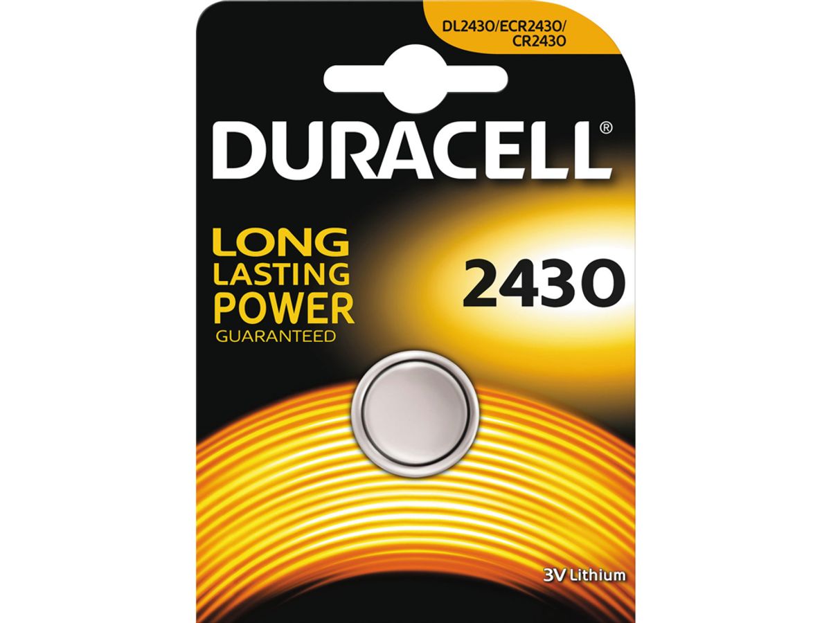 Batteri Duracell Cr2430