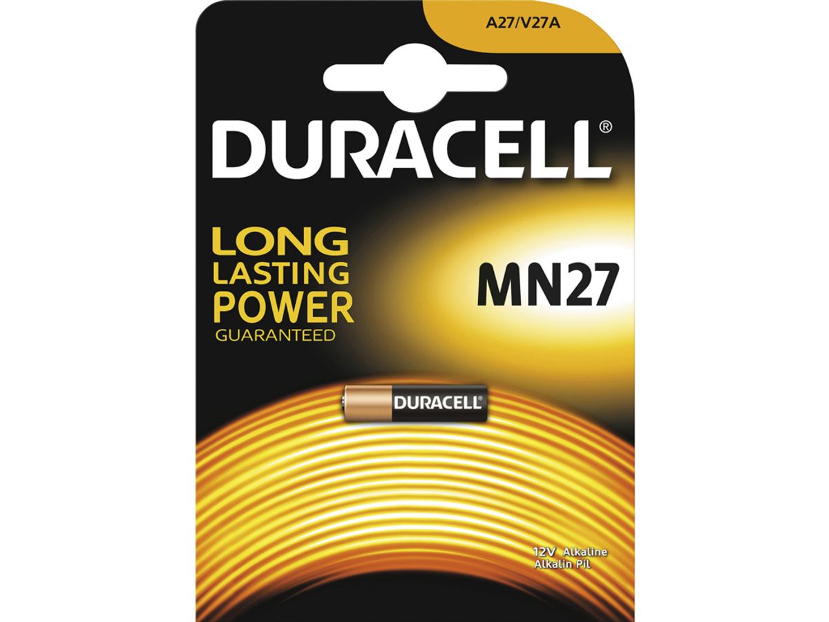 Batteri Duracell Mn27 / 12V