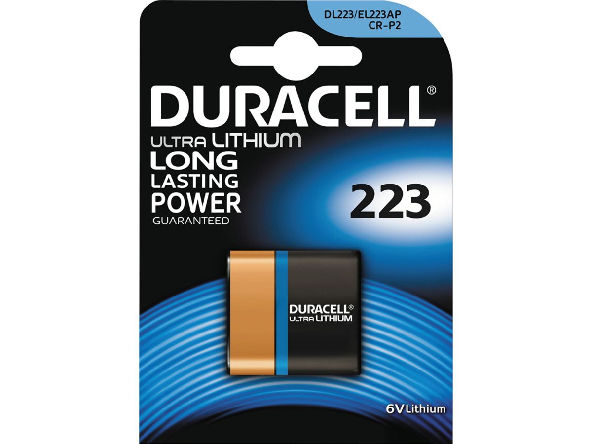 Batteri Duracell Ultra Photo 223