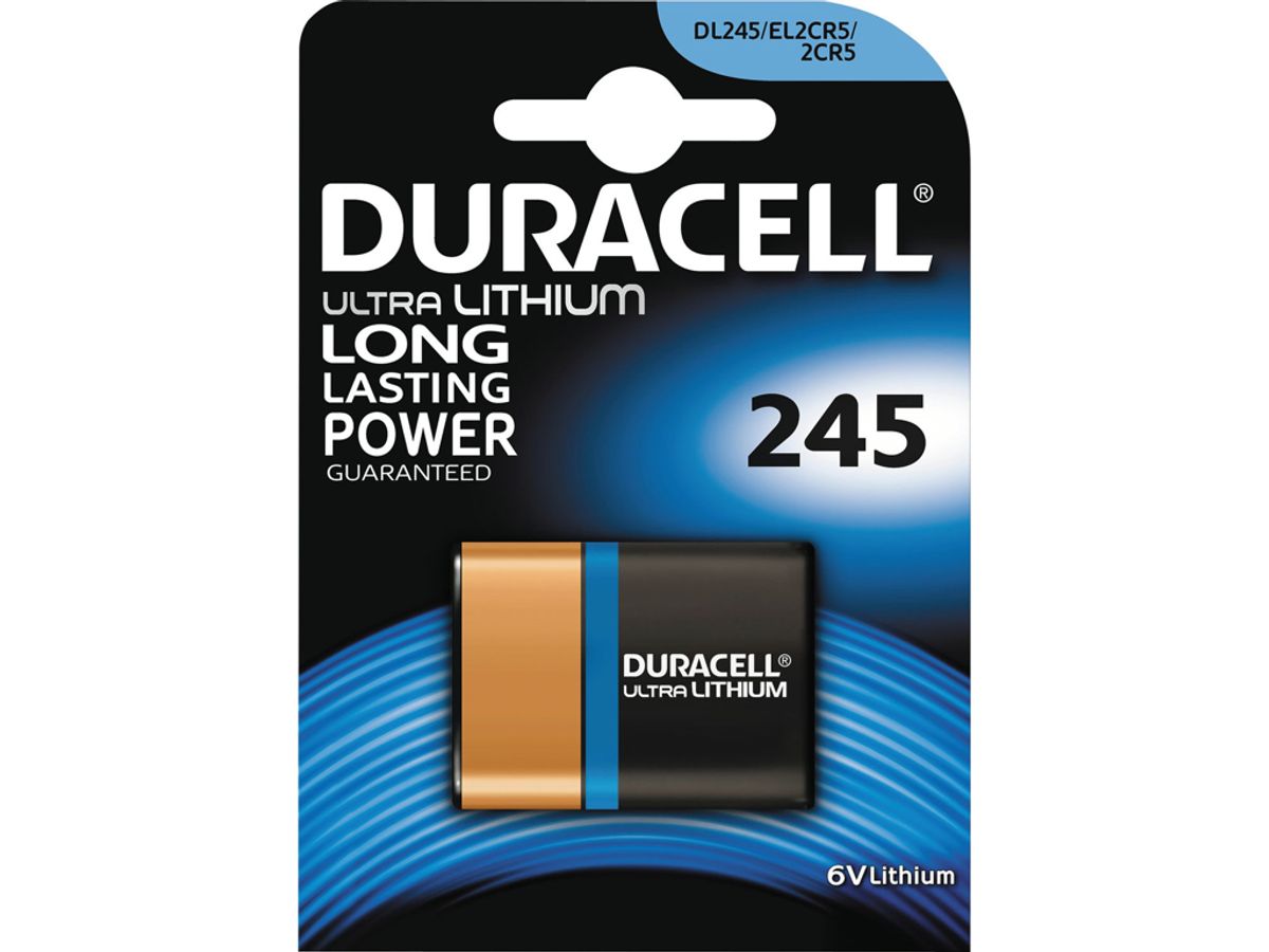 Batteri Duracell Ultra Photo 245/2cr5