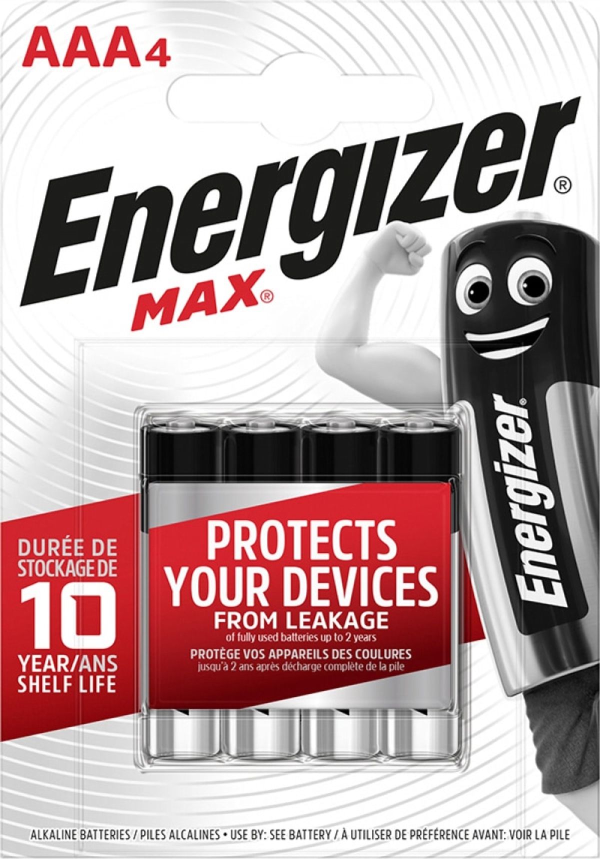 Batteri ENERGIZER Max AAA 1,5V.