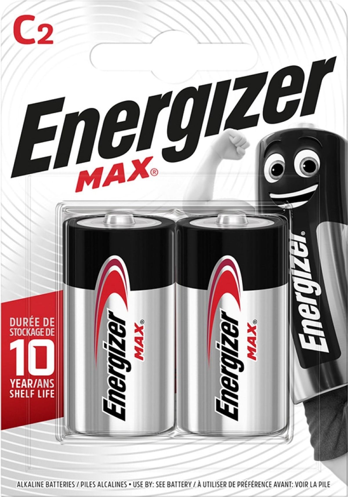 Batteri ENERGIZER Max C LR14 1,5V.