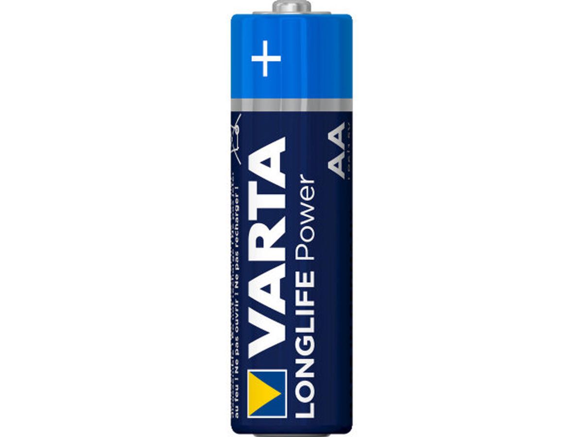 Batteri Varta Longlife Power AA Lr06 4 stk