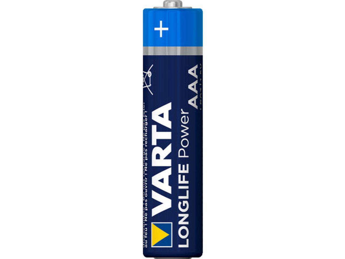 Batteri Varta Longlife Power AAA 4 stk