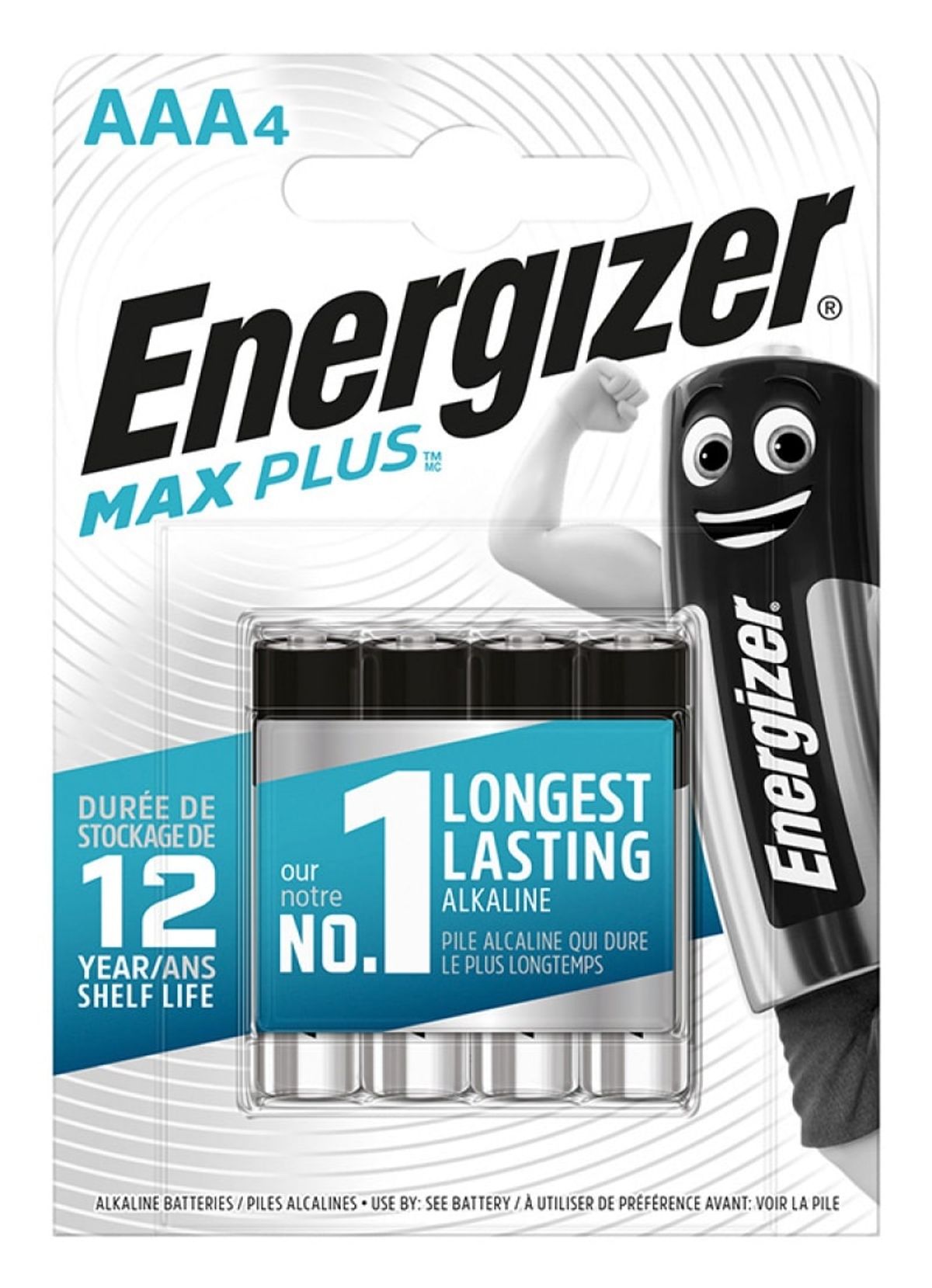 Batterier Energizer Max Plus Alkaline Langtidsholdbare.