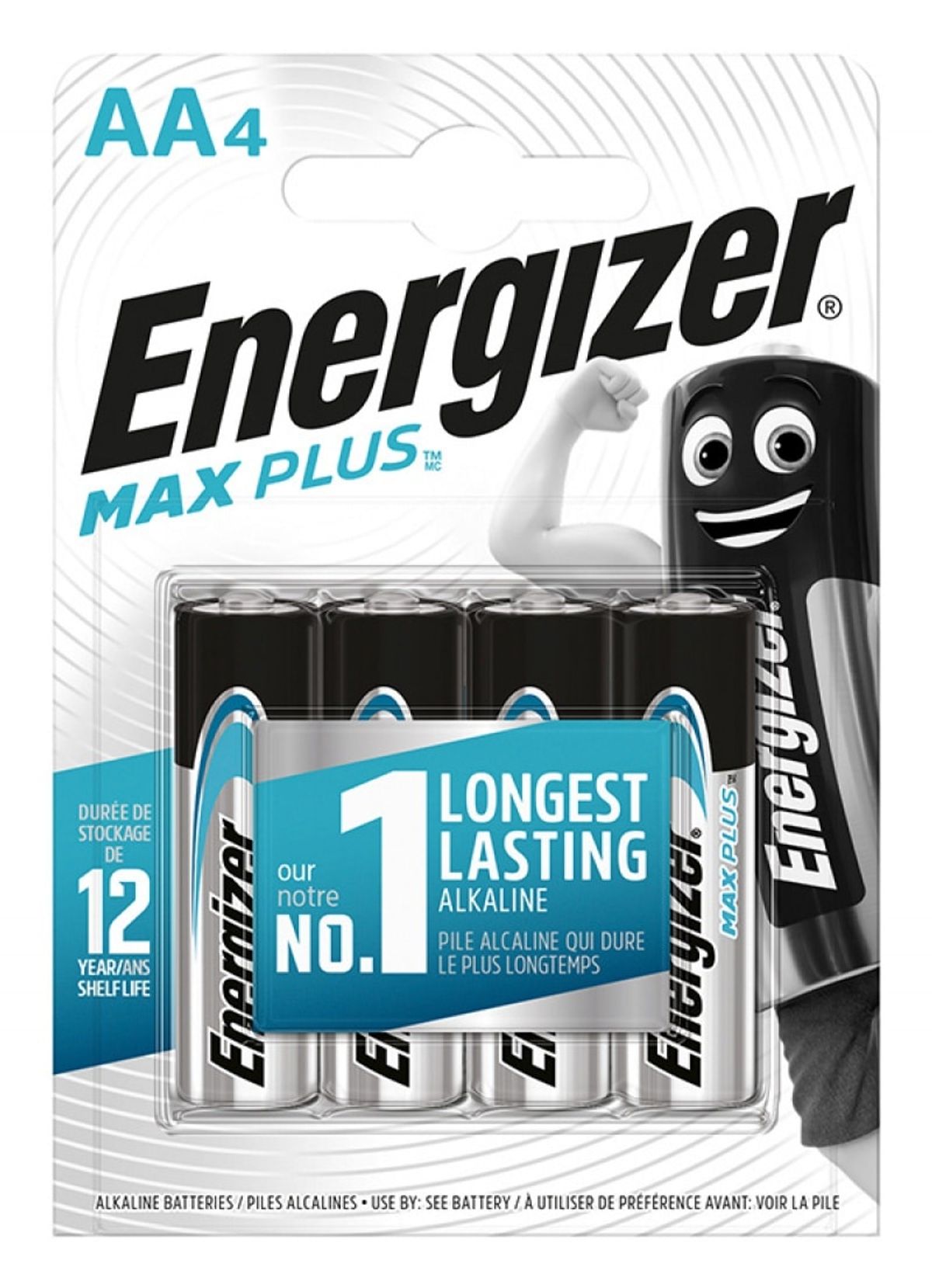 Batterier Energizer Max Plus Alkaline Langtidsholdbare.