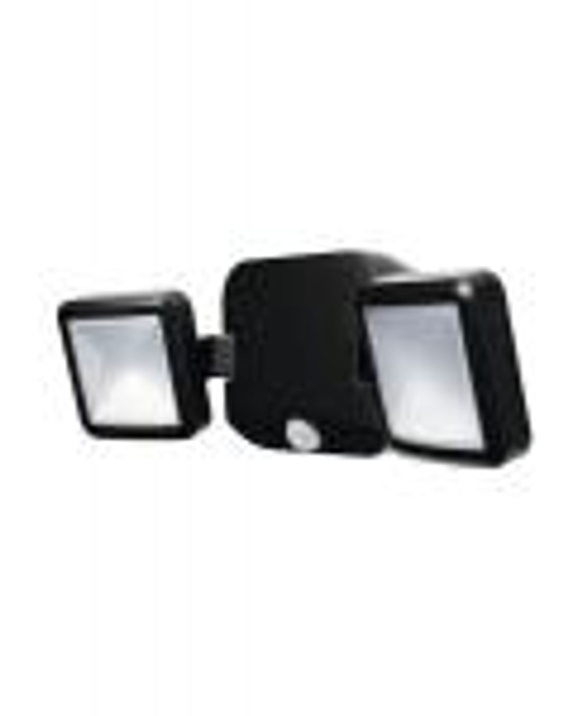 Battery Led Spotlight Double Black