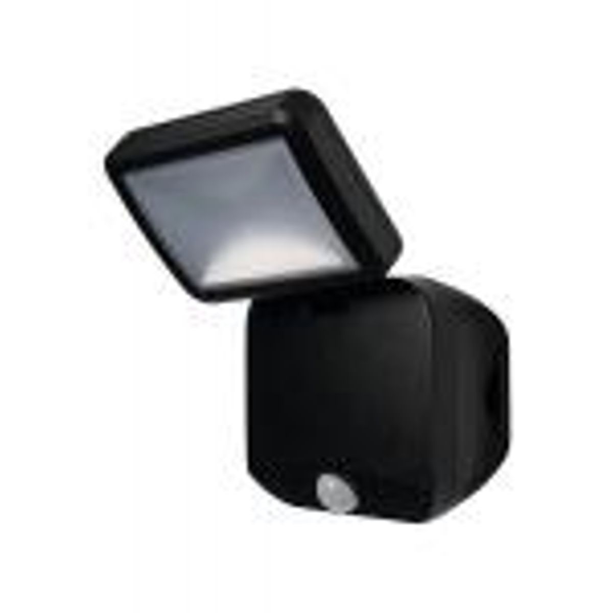 Battery Led Spotlight Single Black