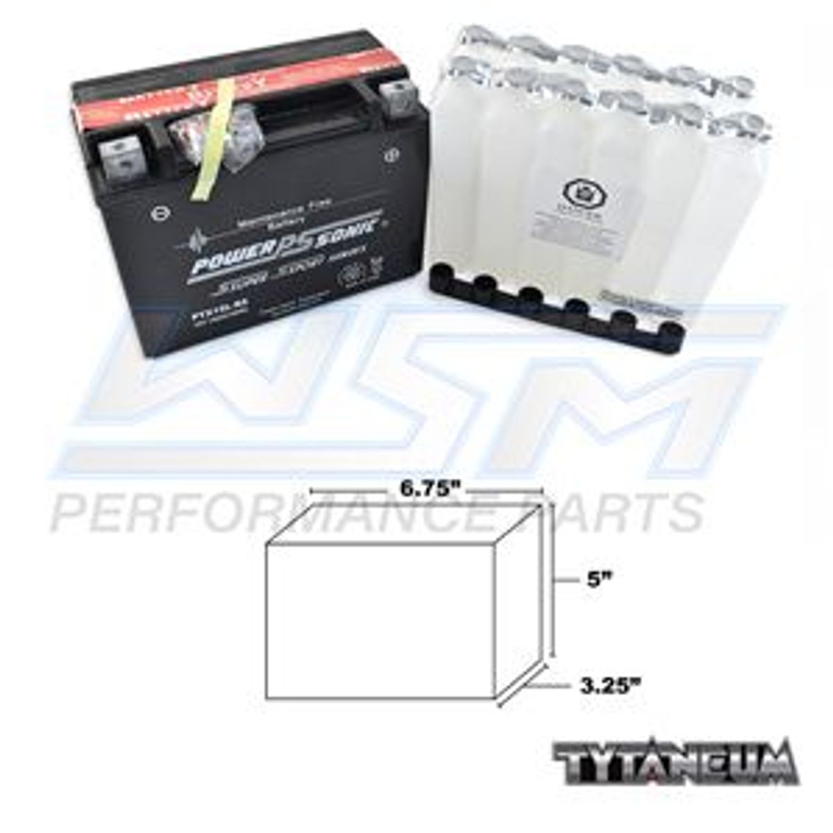 Battery, Maintenance Free YTX15L-BS - 66128