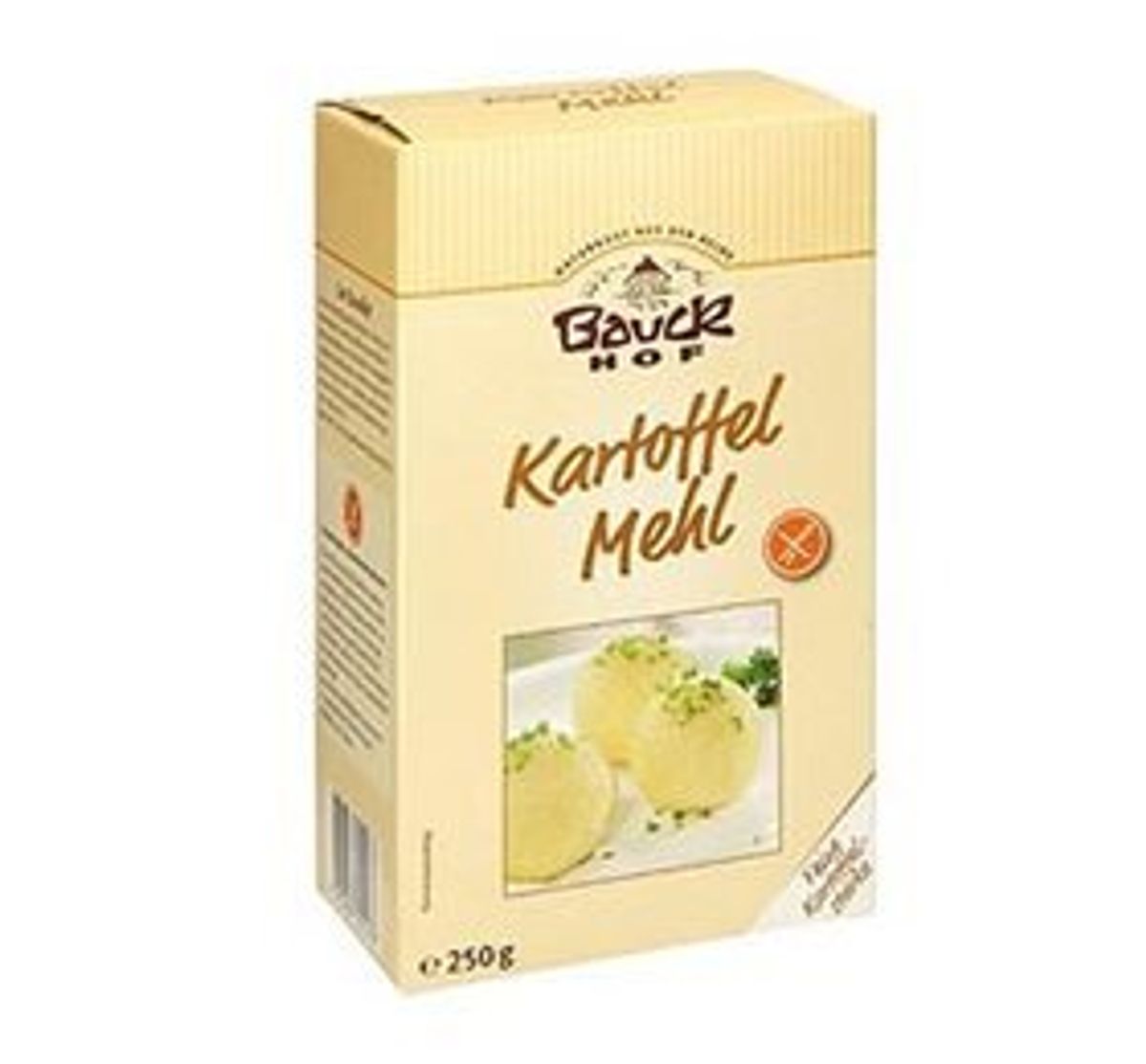 Bauckhof Kartoffelmel gl. fri Ø, 250g.