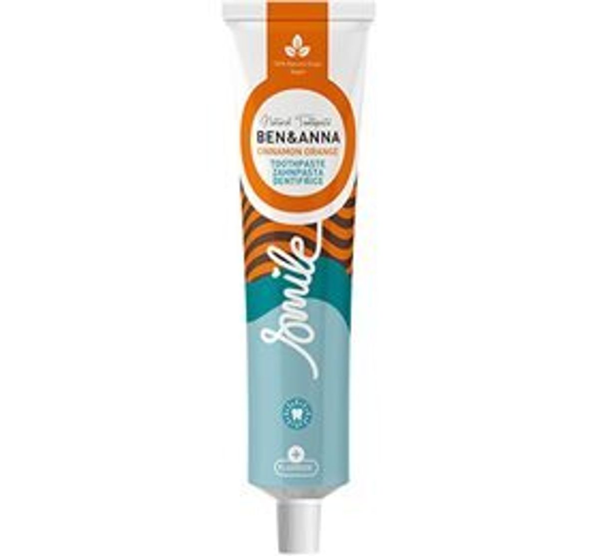 Bauckhof Toothpaste Cinnamon Orange + Fluoride, 75ml.