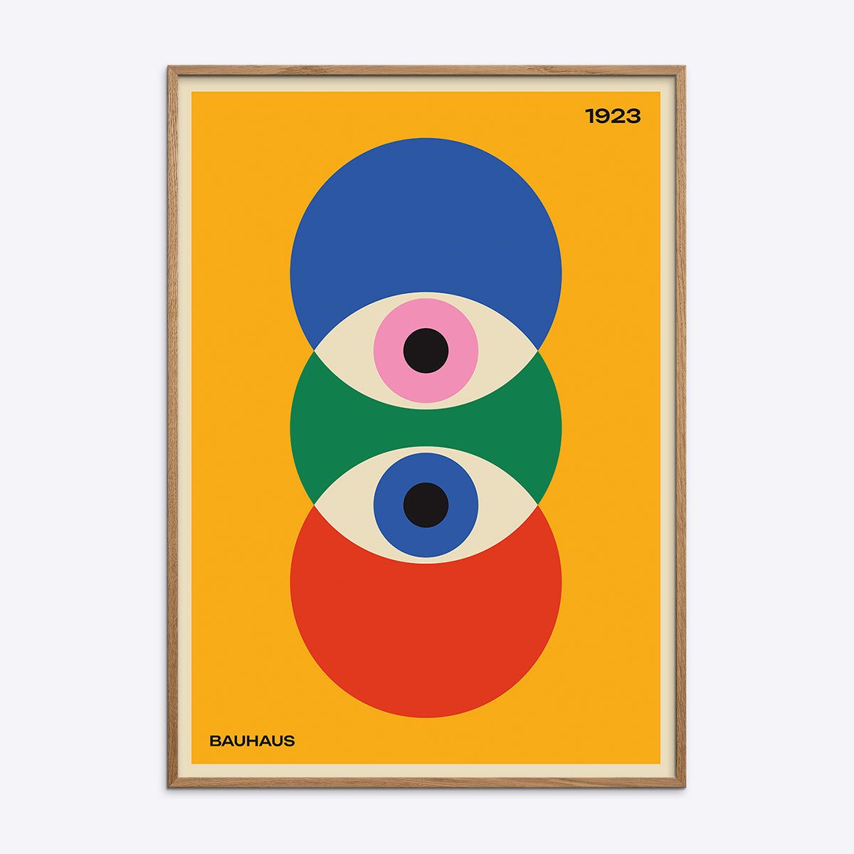 Bauhaus Plakat Gul 001 - 50x70 cm