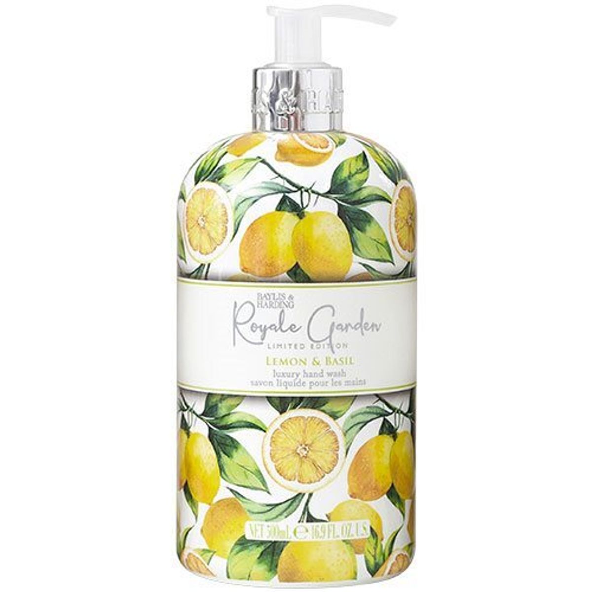 Baylis & Harding Royale Garden Lemon & Basin Hand Wash - 500 ml.