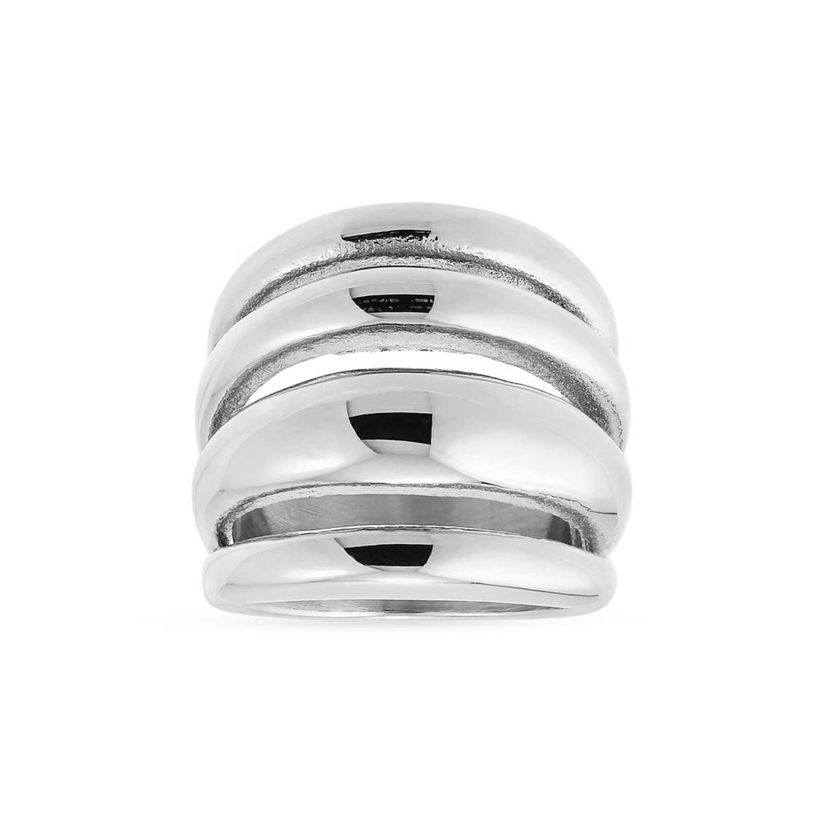 Baía Jewellery - Alto ring Rustfrit stål