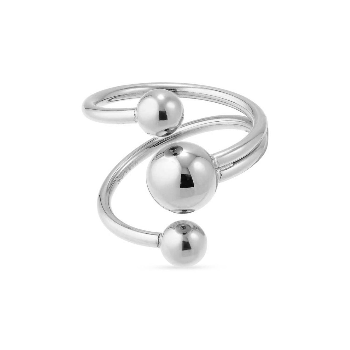 Baía Jewellery - Bola ring Rustfrit stål