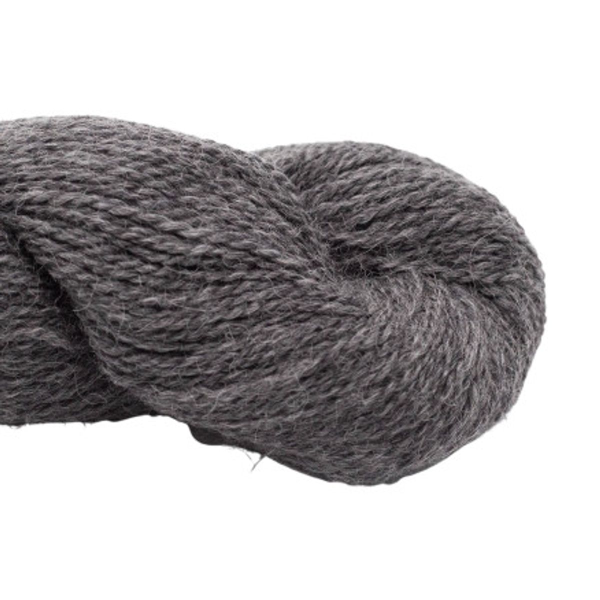 BC Garn Babyalpaca 10/2 103 Grafit Ufarvet