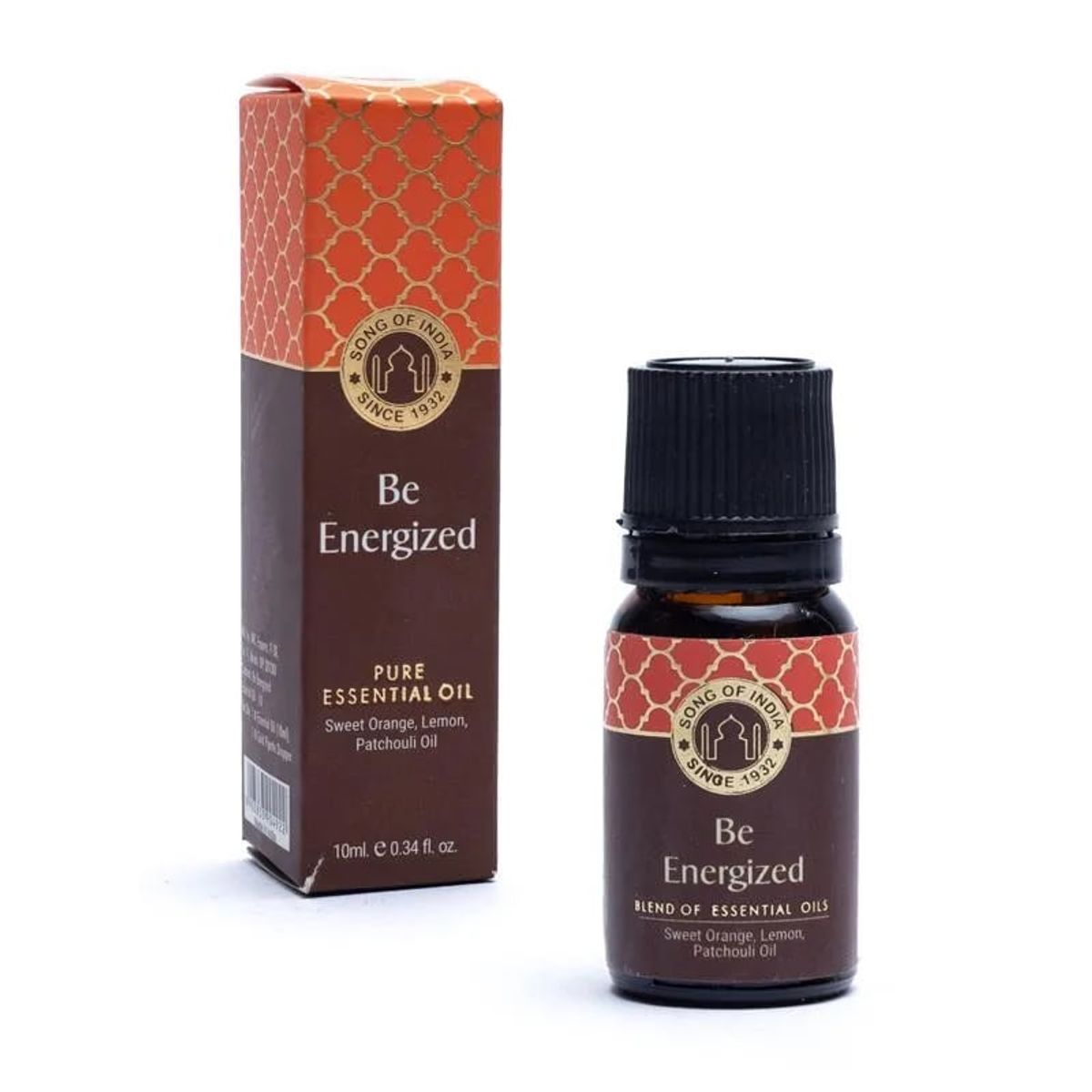 BE ENERGIZED - ÆTERISK OLIER SØD APPELSIN, CITRON & PATCHOULI - SONG OF INDIA - Æterisk olie - Song of India - StudioBuus