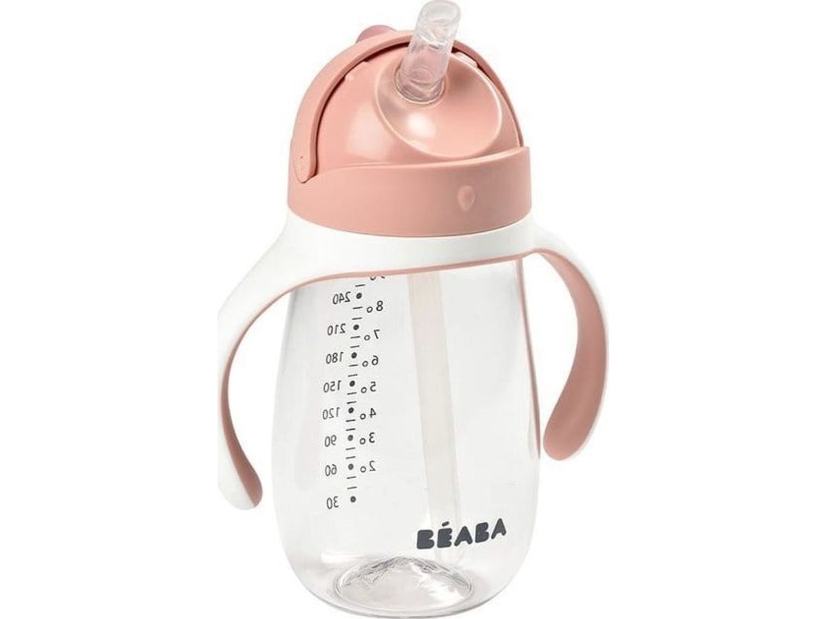 Beaba Dripless Bidon Med Sugerør Tritan 300 Ml