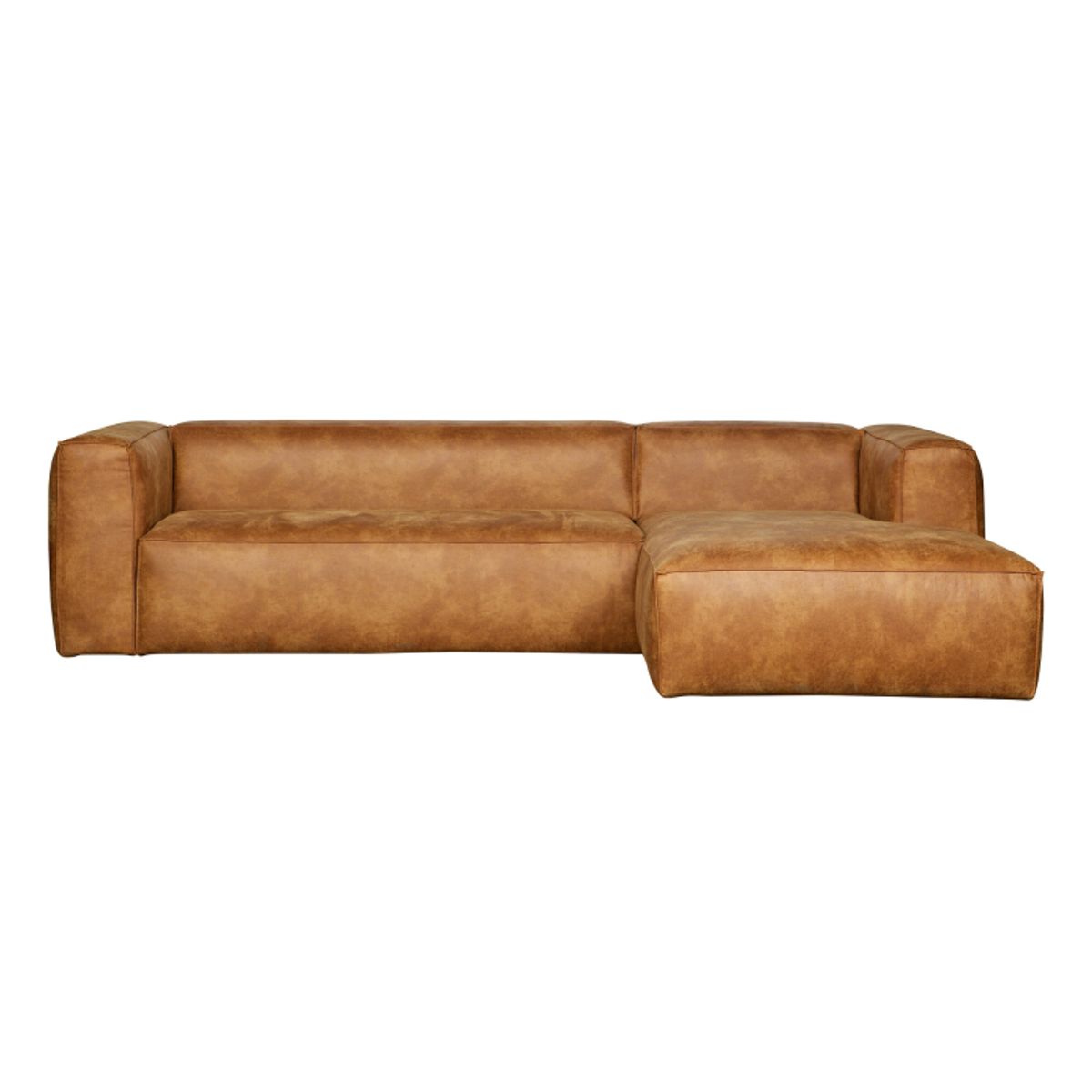 Bean Hjørnesofa Højrevendt - Cognac