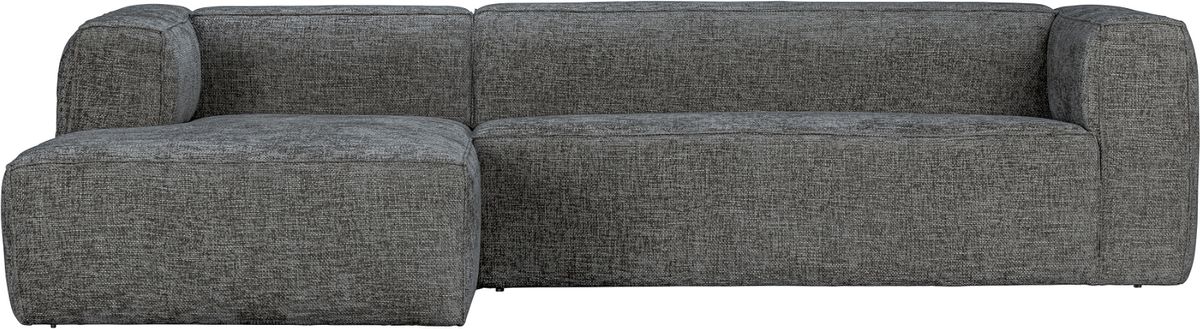 Bean, Hjørnesofa venstrevendt, mørkegrå, H73x175x305 cm, stof