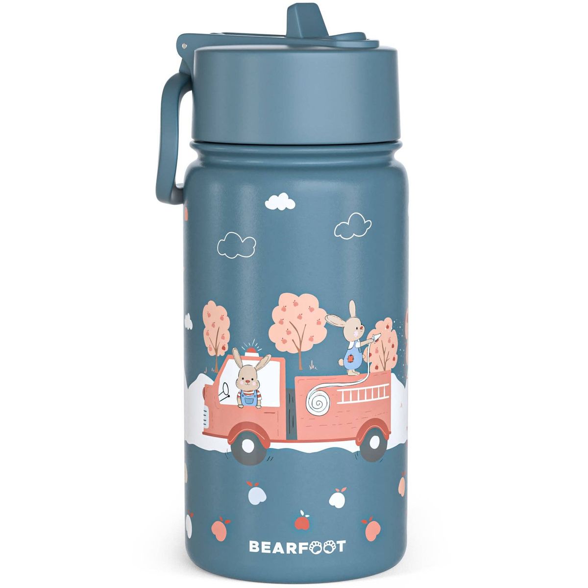 BEARFOOT Termo Drikkedunk med hank - 400 ml - Brandbil