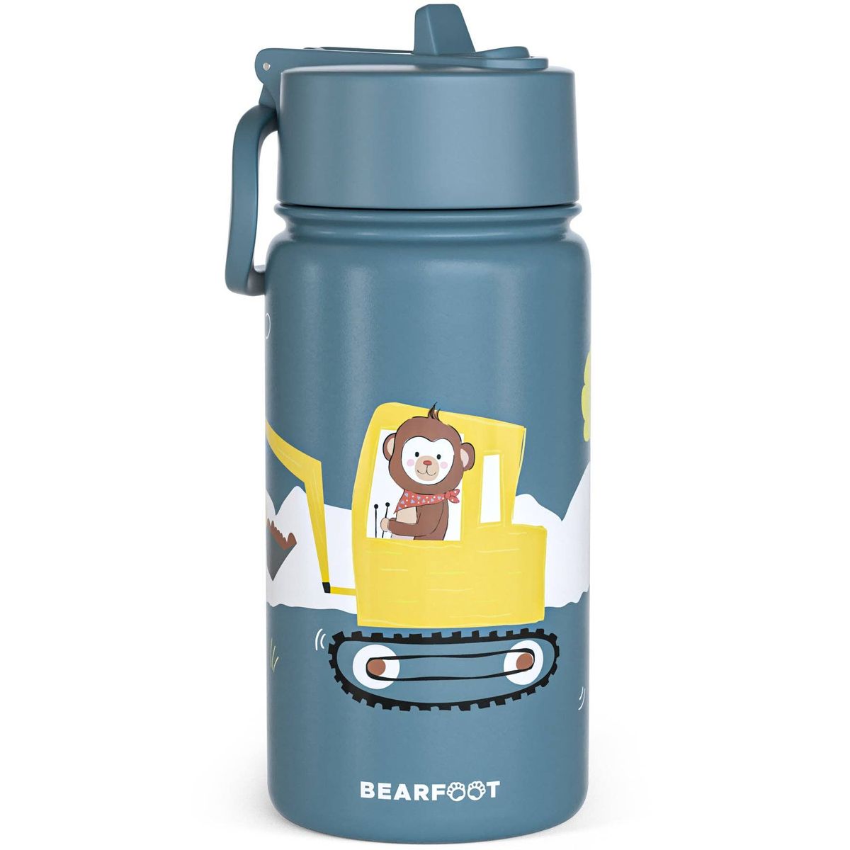 BEARFOOT Termo Drikkedunk med hank - 400 ml - Gravko Med Abe