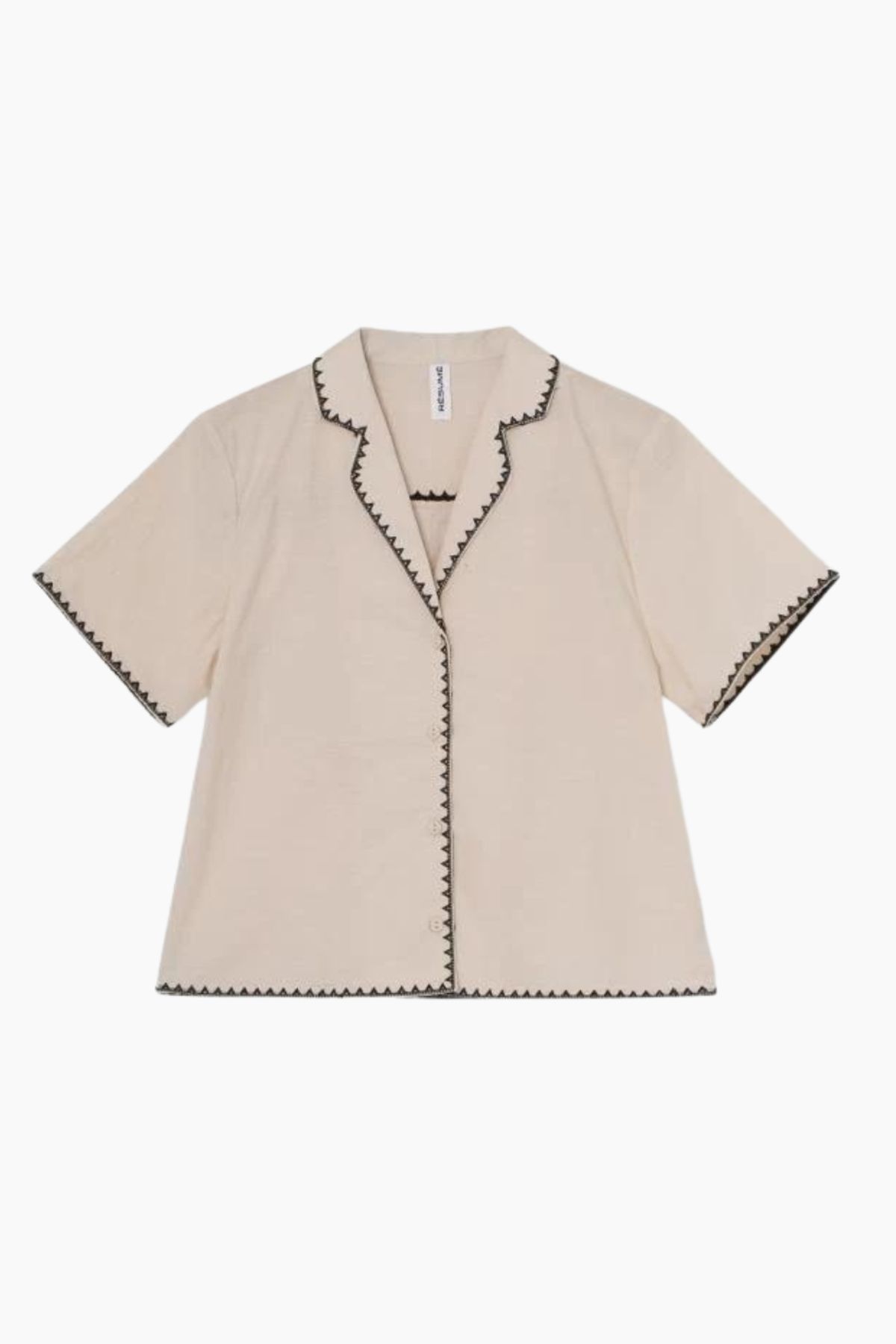 BeatriceRS Blouse - Light Peach - Résumé - Beige L