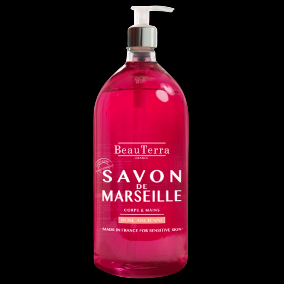 Beau Terra Marselle Liquid Soap Ancient Rose 300 ml