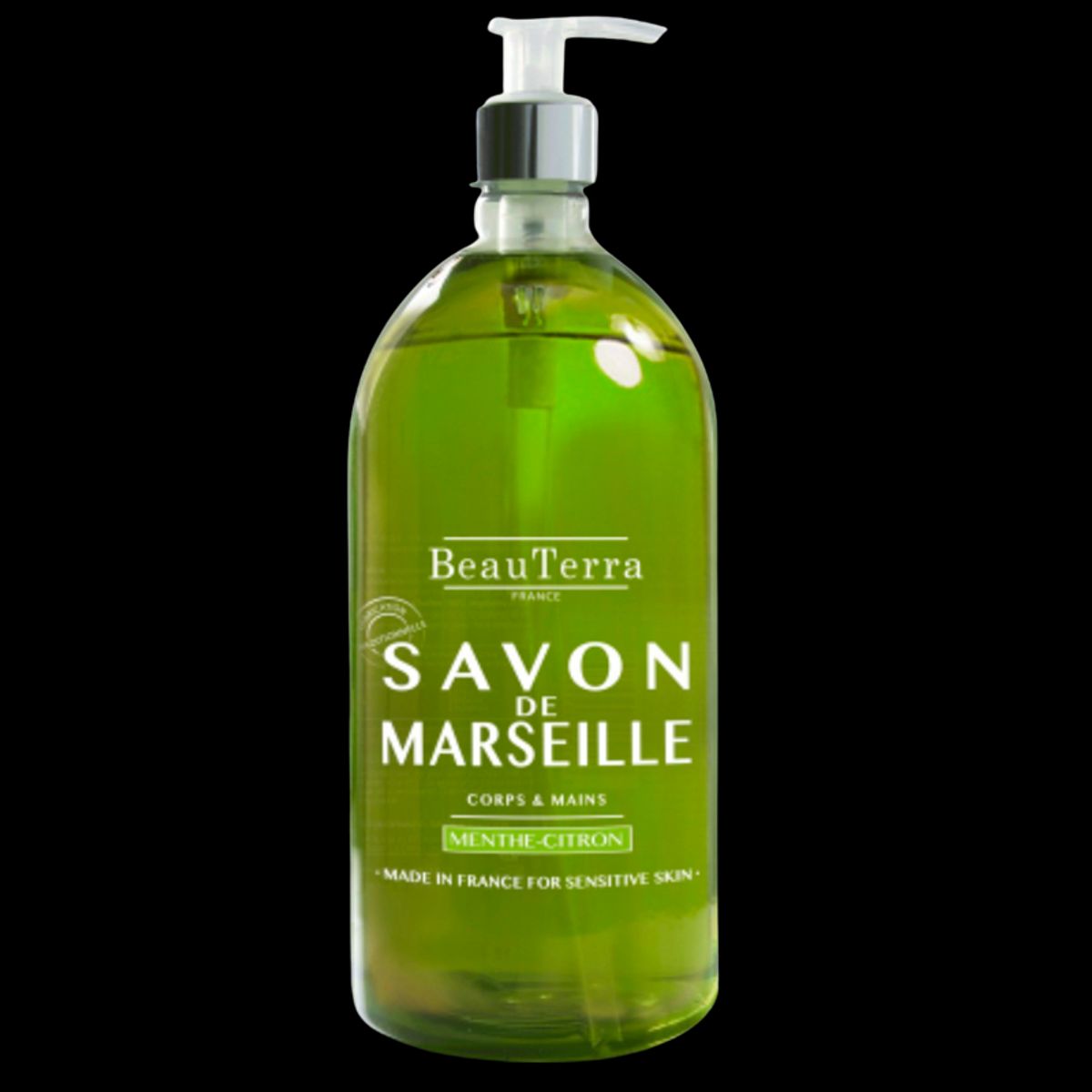 Beau Terra Marselle Liquid Soap Mint Lemon 300 ml