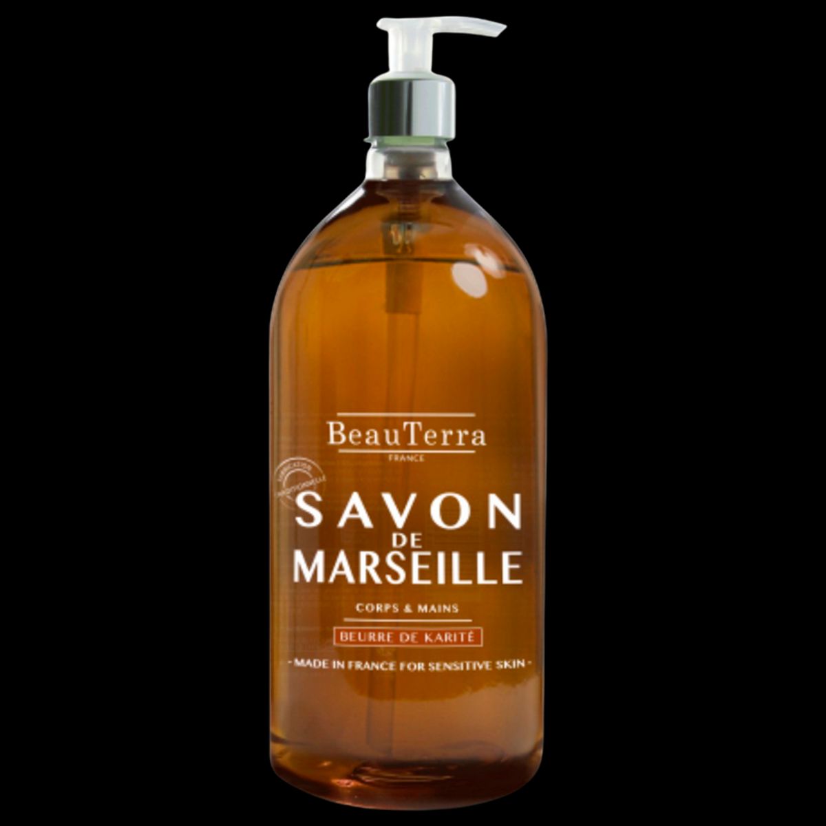 Beau Terra Marselle Liquid Soap Shea Butter 300 ml