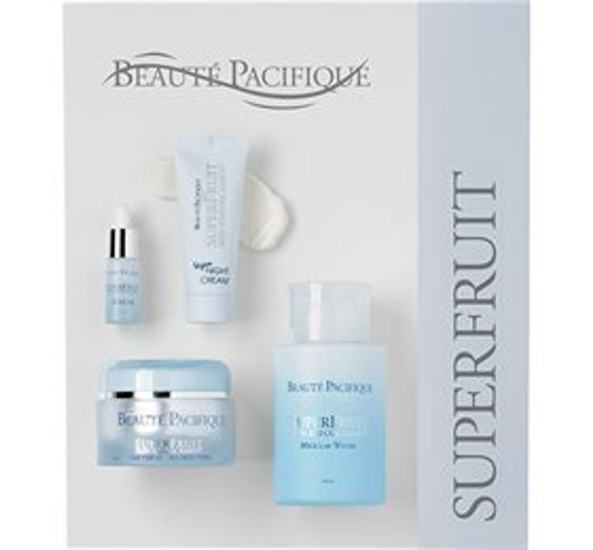 Beaute Pacifique Gaveæske Superfruit dagcreme 50ml, micellar water 160 ml & Natcreme 15 ml