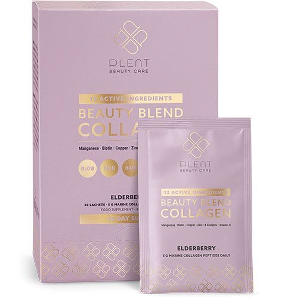 Beauty Blend Collagen - Elderberry 30 x 5 gr