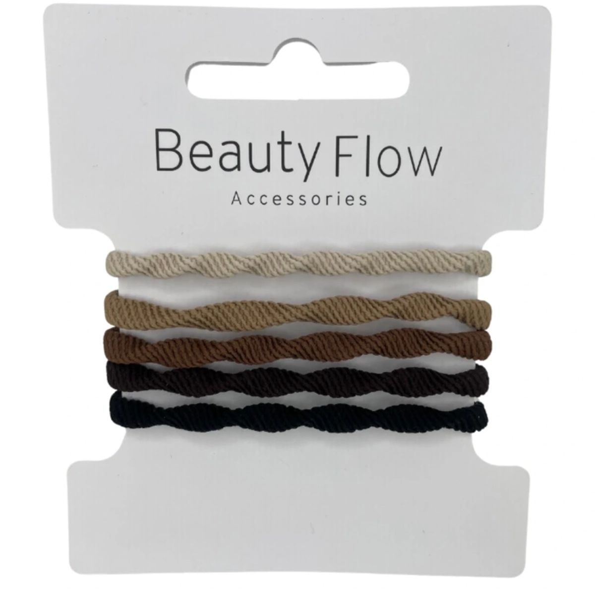 Beauty Flow Naturel Vibe Hairtie 5 Pieces