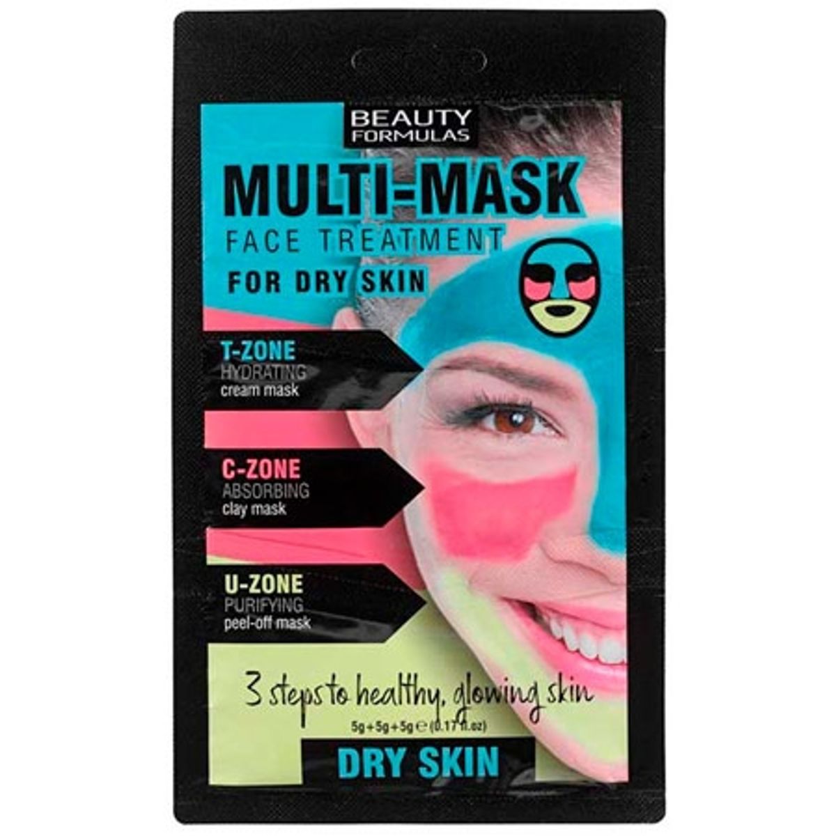 Beauty Formulas Dry Multi Ansigtsmaske