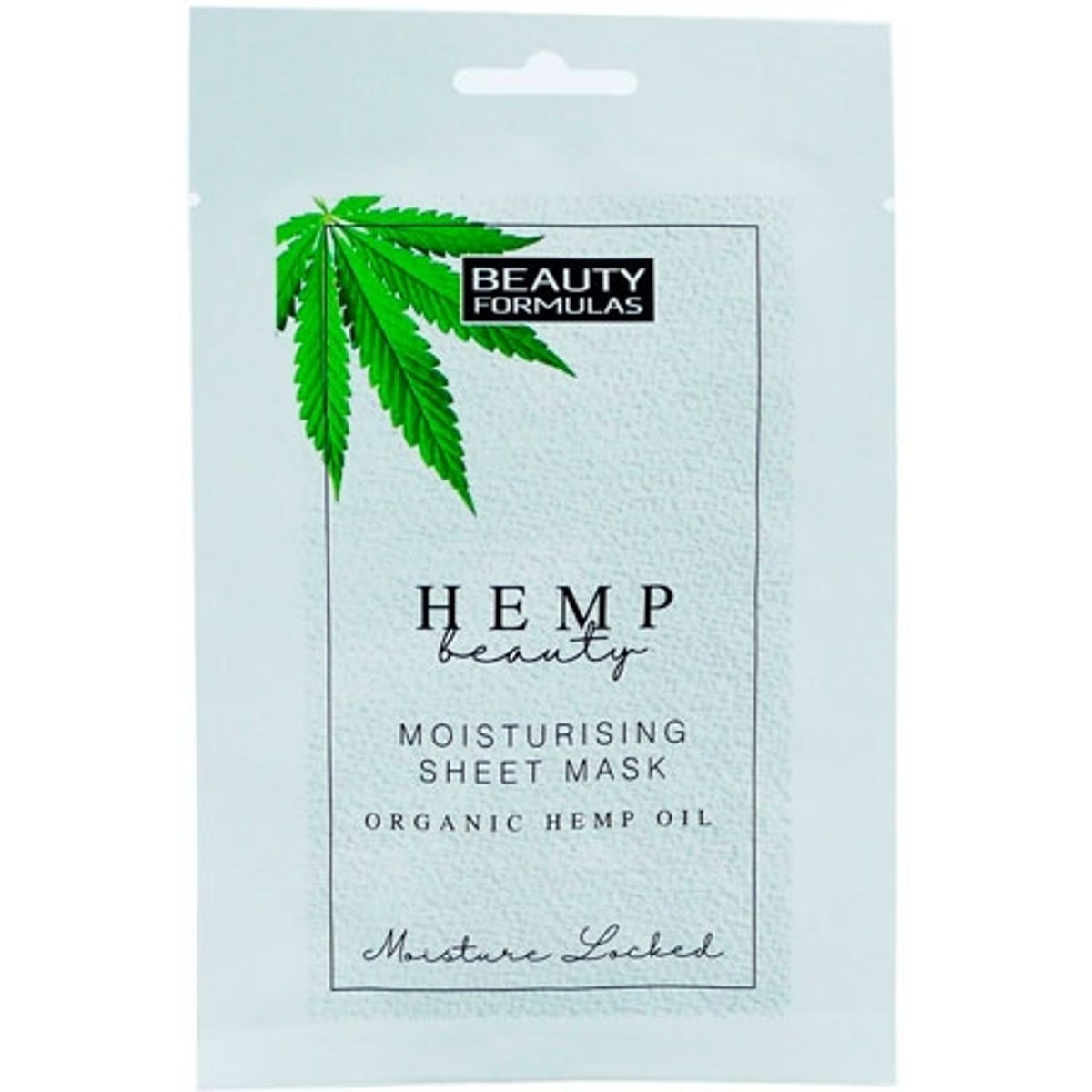 Beauty Formulas Hemp Sheet Maske