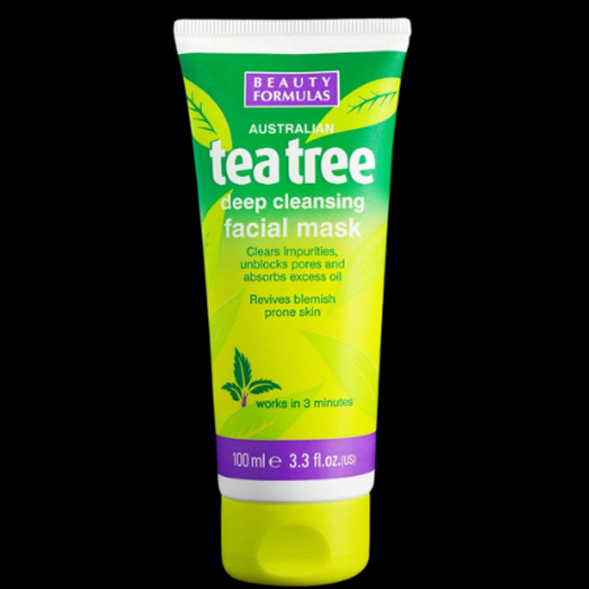 Beauty Formulas Tea Tree Deep Cleansing Ansigtsmaske - 100 ml