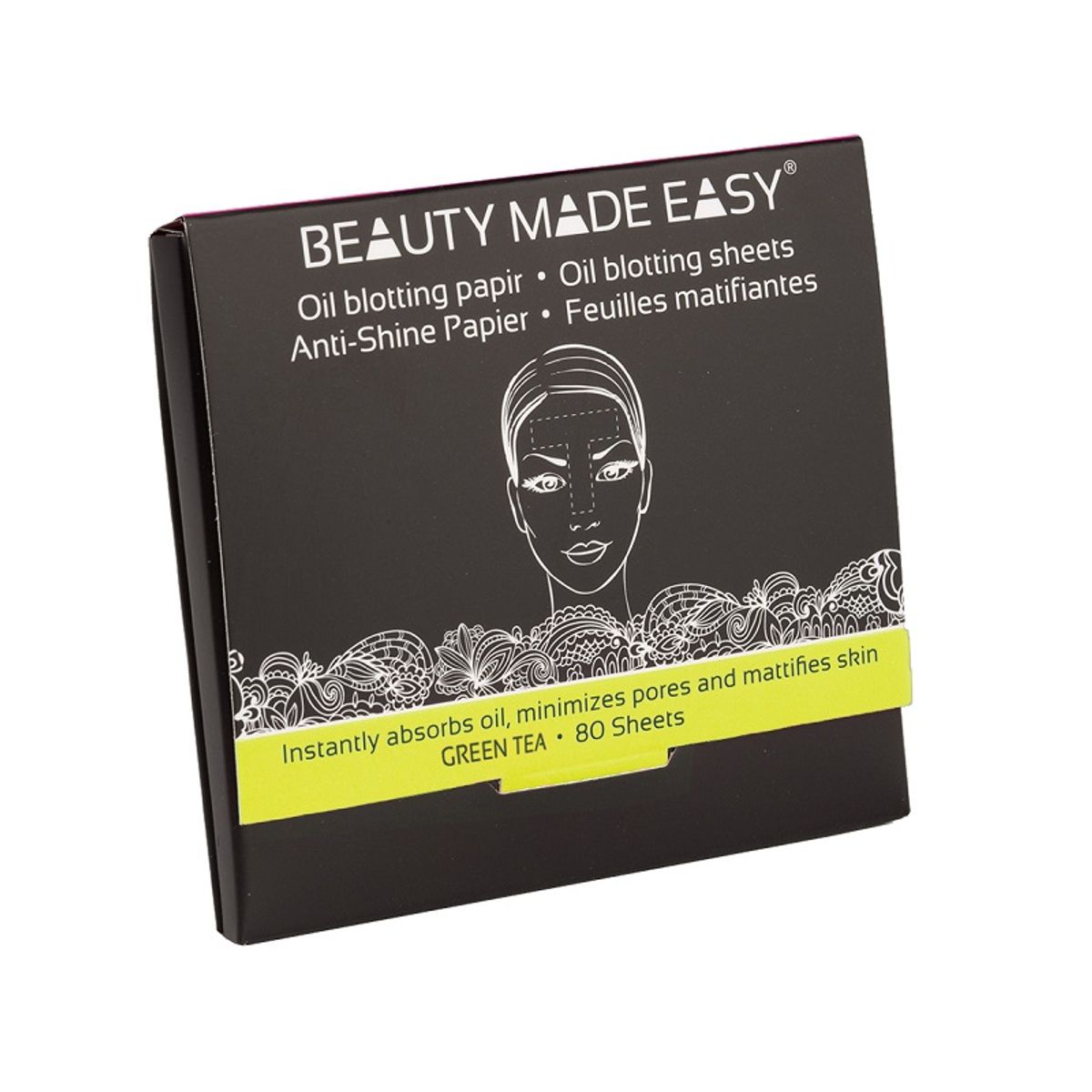 Beauty Made Easy® - Anti-shine paper sheet - Green