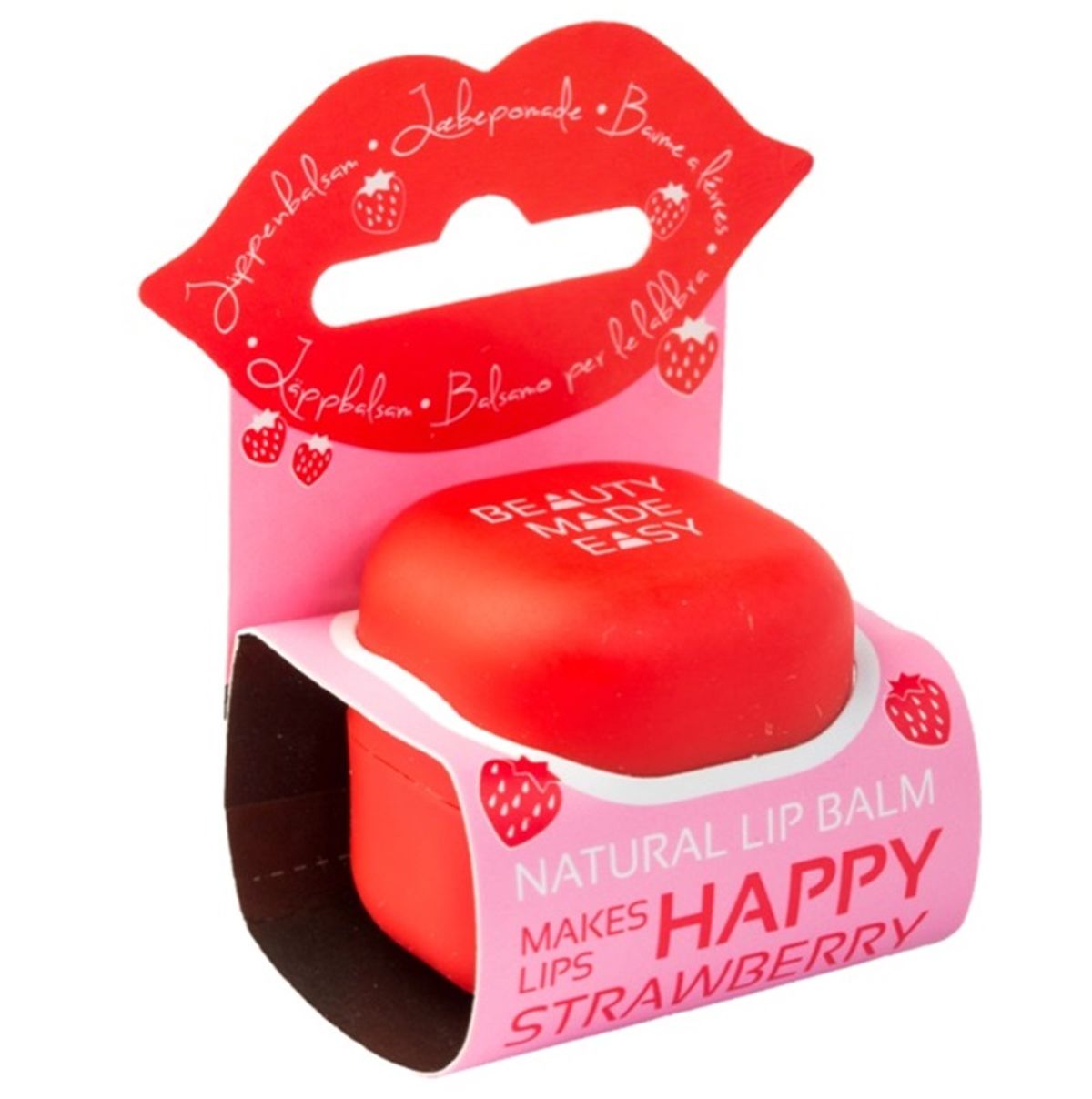 Beauty Made Easy® - Makes Lip happy - Strawberry