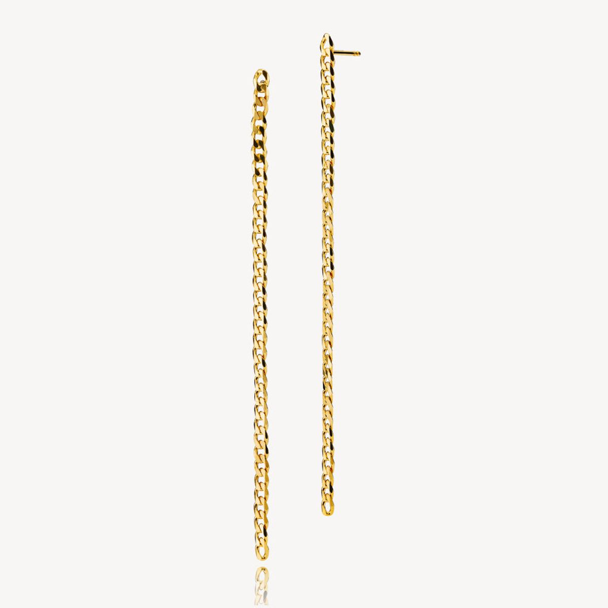 BECCA - Earrings Goldplated silver - 1 par