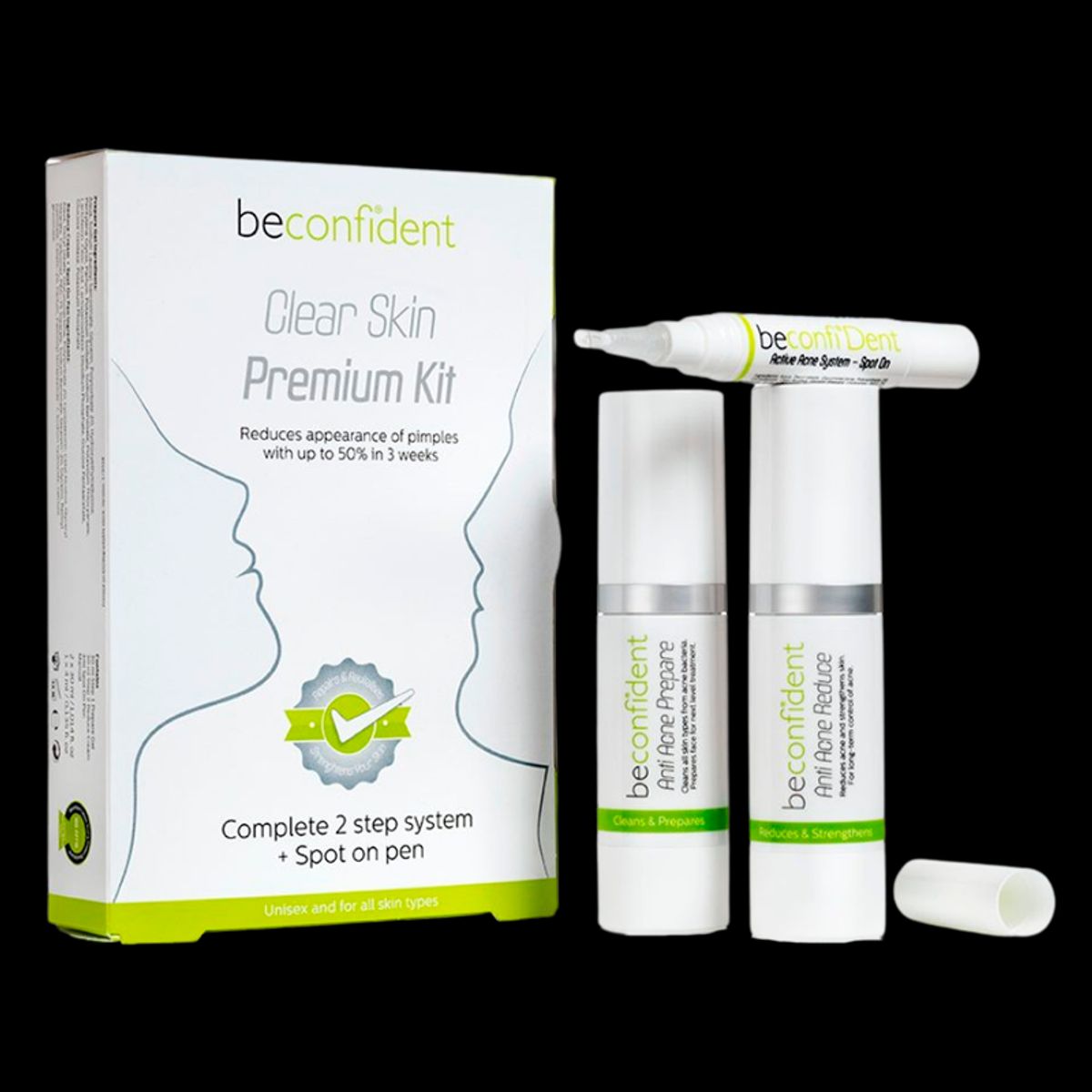 Beconfident Clear Skin Premium Kit (2 x 30 ml + 1 x 4 ml)