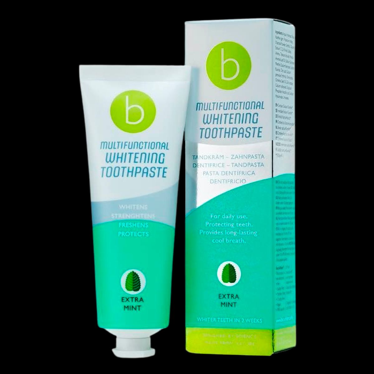 Beconfident Multifunctional Whitening Toothpaste Extra Mint (75 ml)