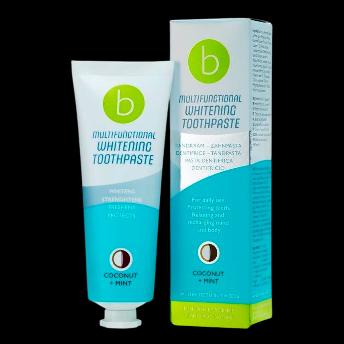 Beconfident Multifunctional Whitening Toothpaste Kokos & Mint (75 ml)