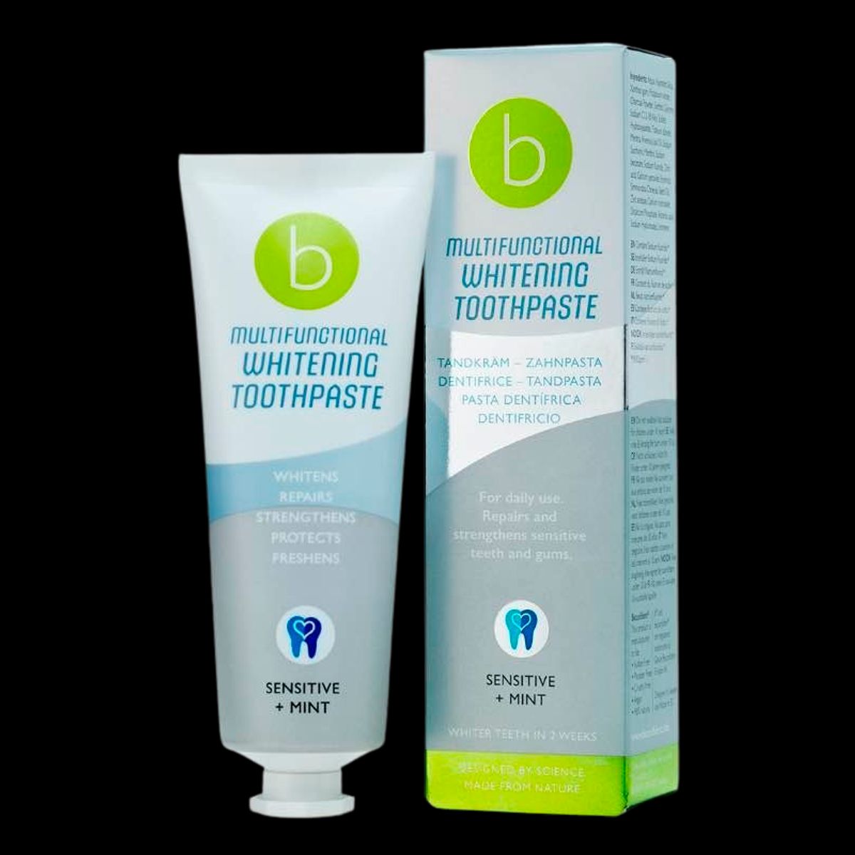 Beconfident Multifunctional Whitening Toothpaste Sensitive + Mint (75 ml)