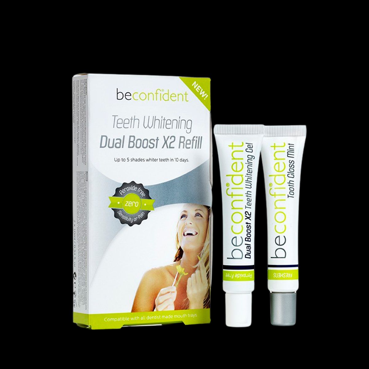 Beconfident Teeth Whitening Dual Boost X2 Refill (2 x 10 ml)