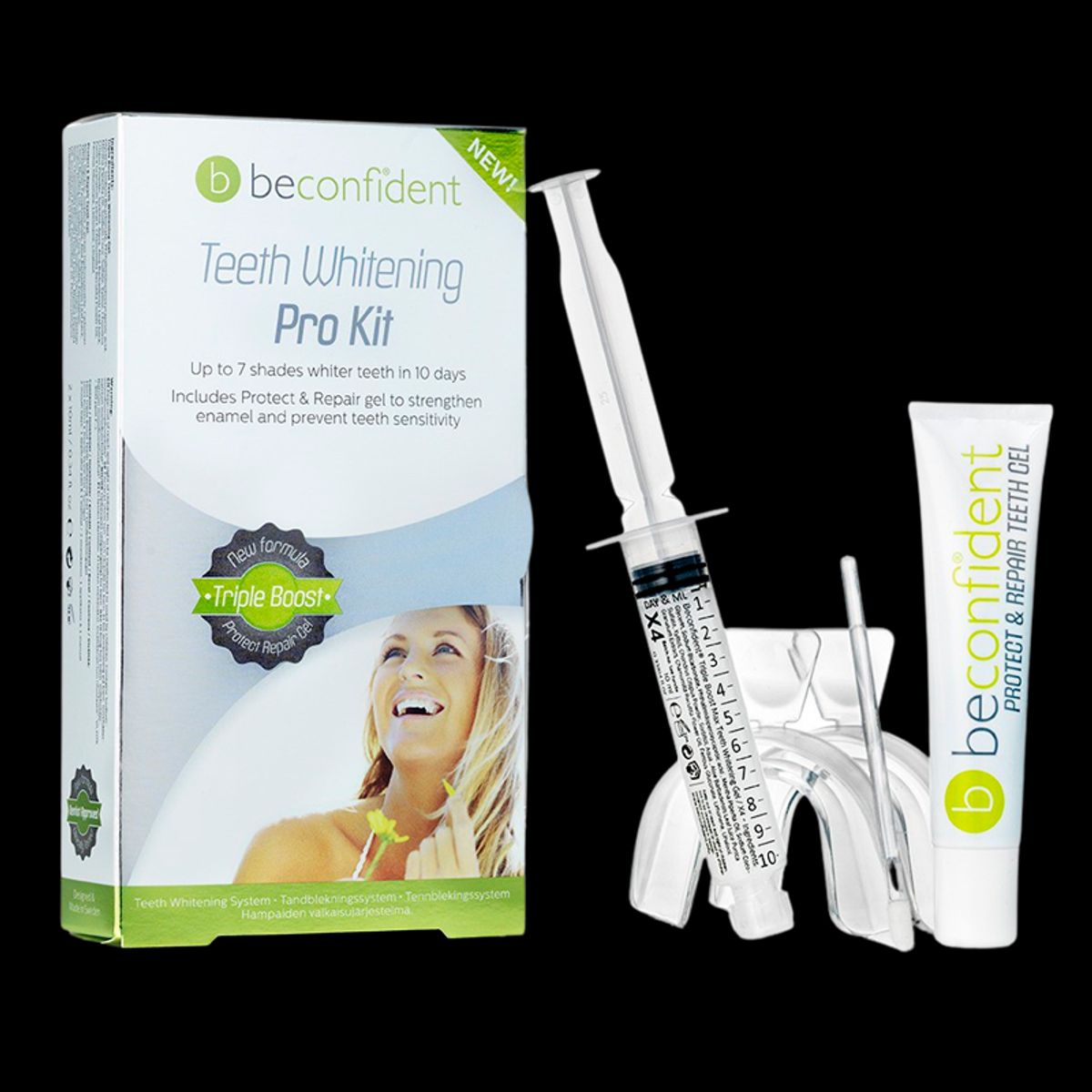 Beconfident Teeth Whitening Pro Kit (2 x 10 ml)